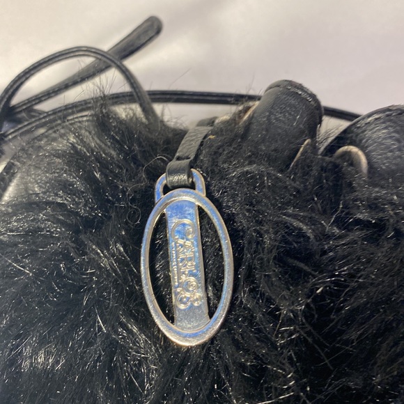 Carlos Santana Black fur bag - Picture 4 of 8